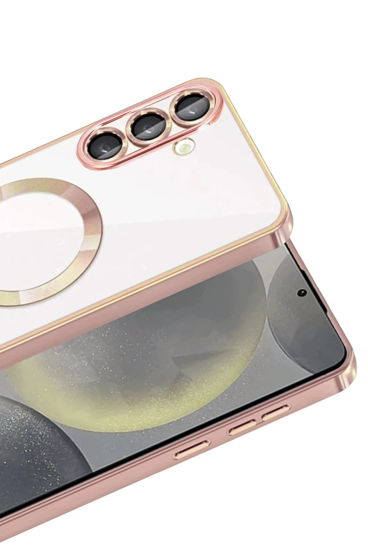 nebaktın Samsung Galaxy A57 5G Kross Magneticsafe Kapak - Rose 2