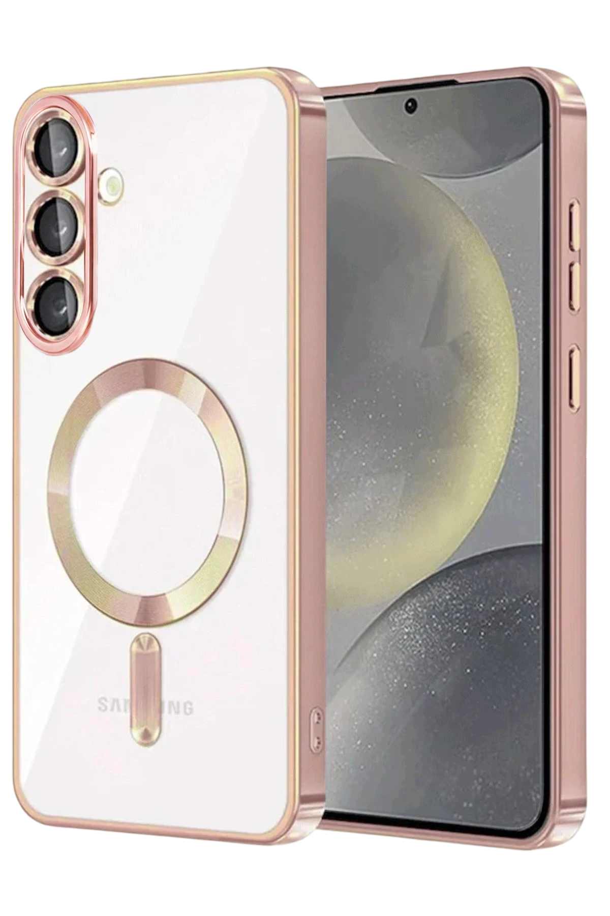 nebaktın Samsung Galaxy A57 5G Kross Magneticsafe Kapak - Rose 1