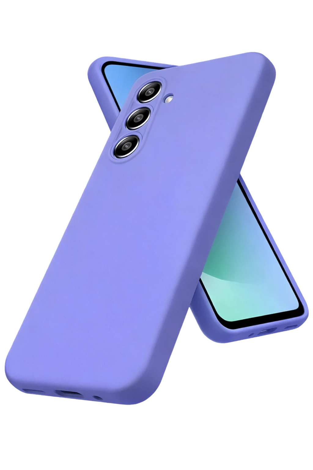 nebaktın Samsung Galaxy A57 5G Nano içi Kadife Silikon - Lila 1