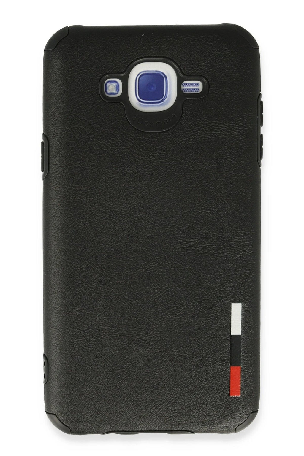 nebaktın Samsung Galaxy J7 Kılıf Loop Deri Silikon - Siyah 1
