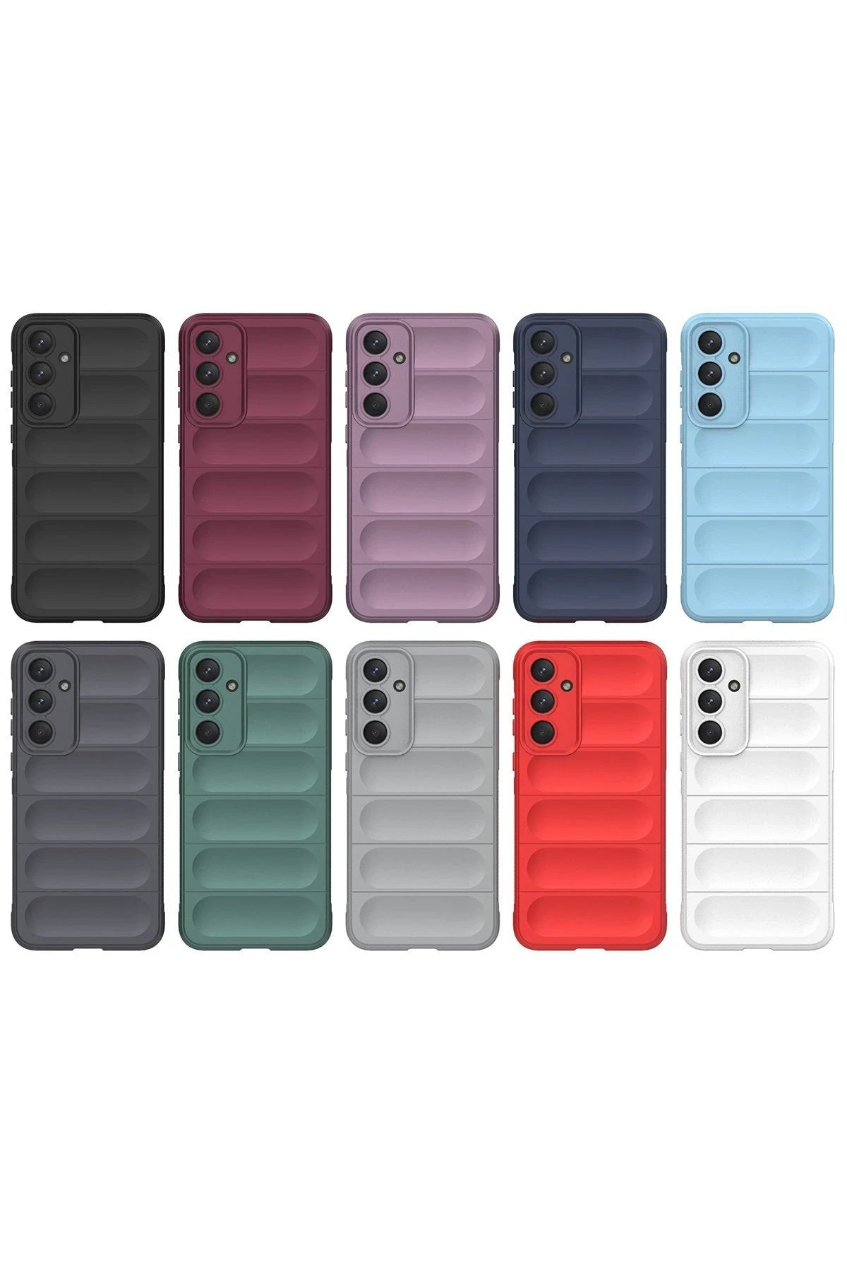 nebaktın Samsung Galaxy M14 5G Kılıf Optimum Silikon - Krem 2