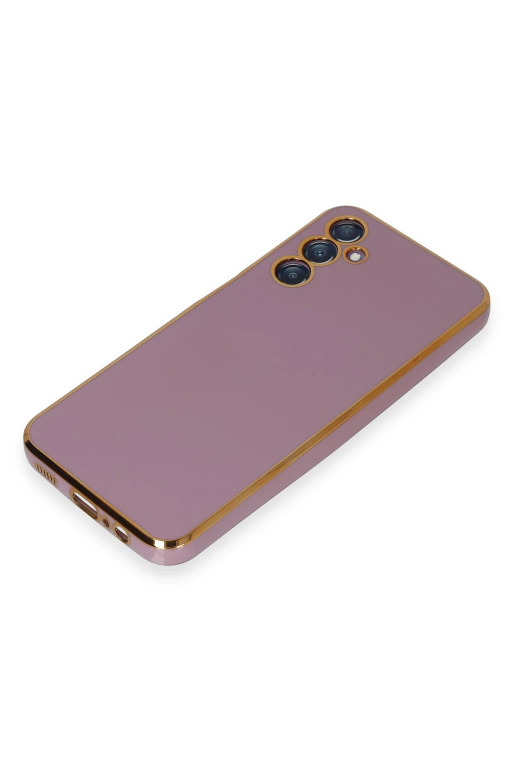 nebaktın Samsung Galaxy M14 5G Kılıf Volet Silikon - Mor 4