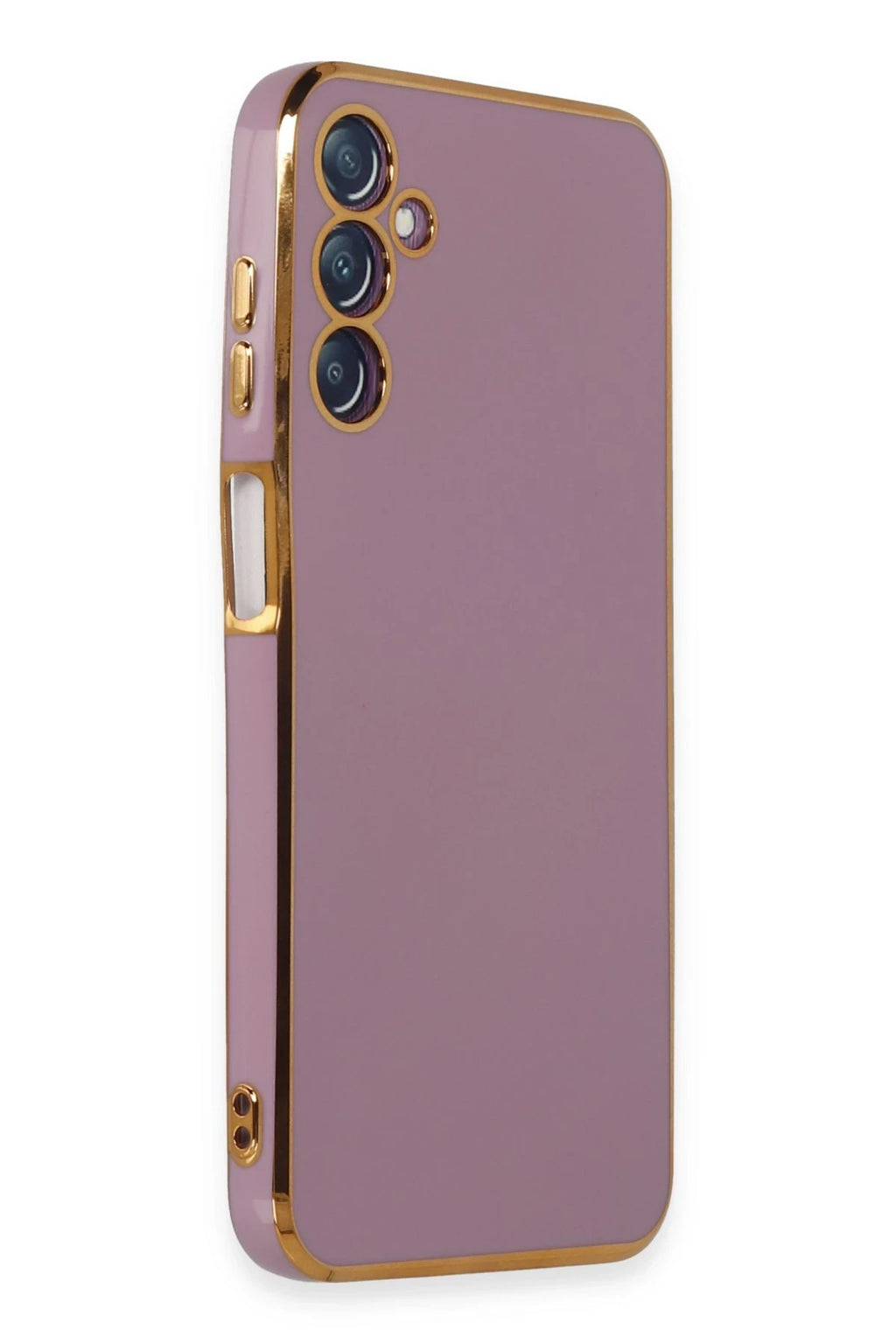 nebaktın Samsung Galaxy M14 5G Kılıf Volet Silikon - Mor 2