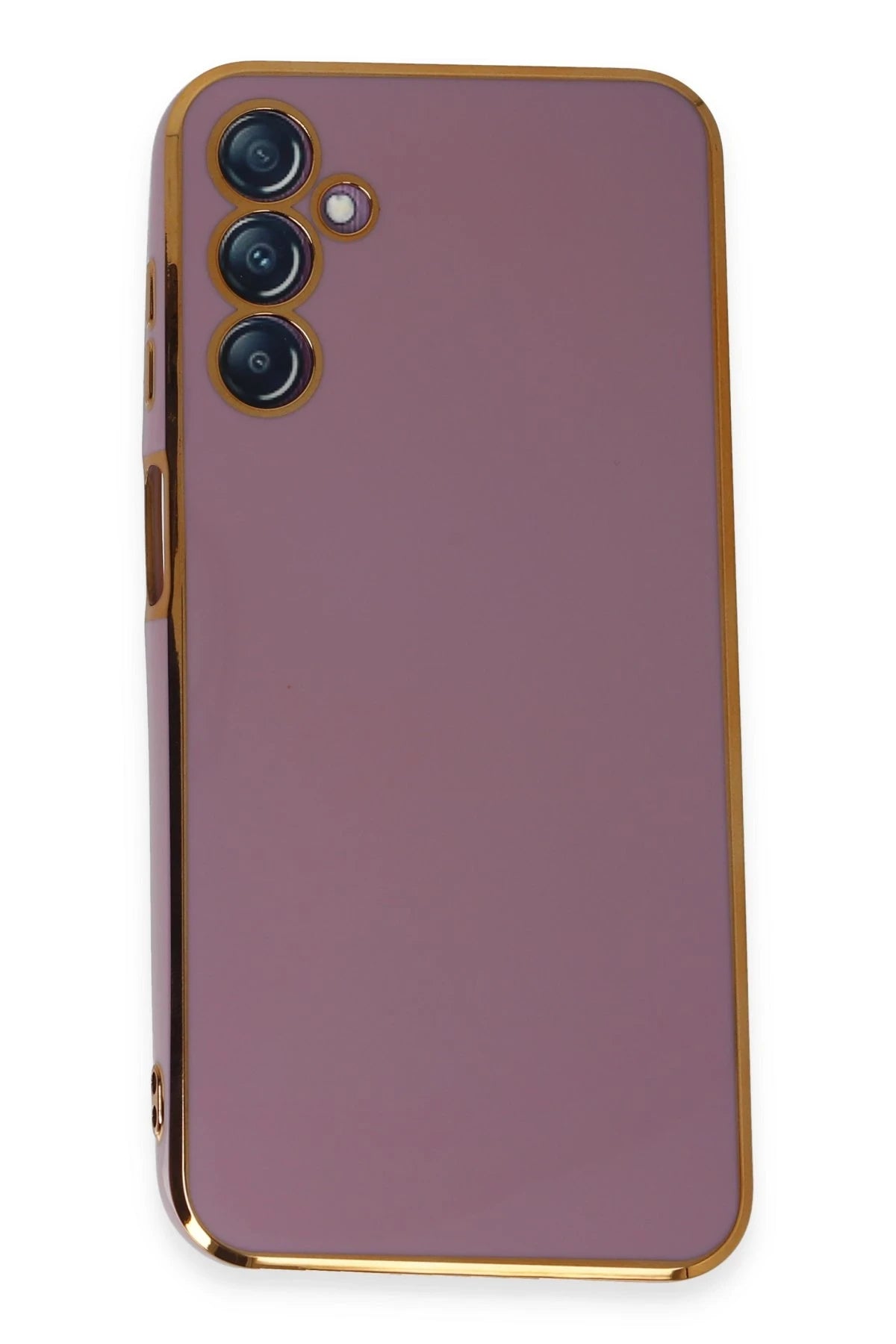 nebaktın Samsung Galaxy M14 5G Kılıf Volet Silikon - Mor 1