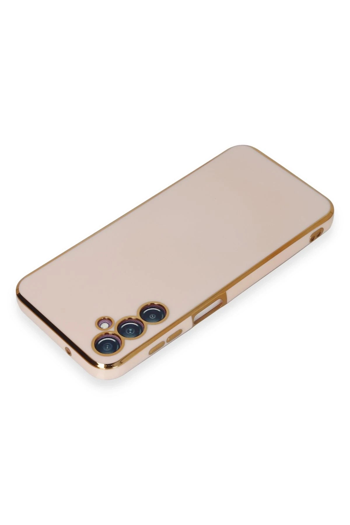 nebaktın Samsung Galaxy M14 5G Kılıf Volet Silikon - Pembe 3