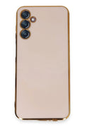 nebaktın Samsung Galaxy M14 5G Kılıf Volet Silikon - Pembe 1