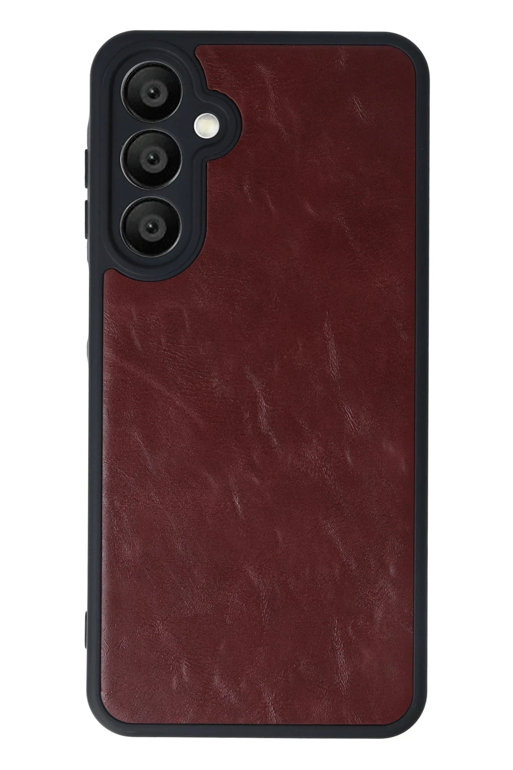 nebaktın Samsung Galaxy M15 Kılıf Aras Deri Kapak - Bordo 4