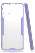 nebaktın Samsung Galaxy M31 Kılıf Platin Silikon - Lila 1