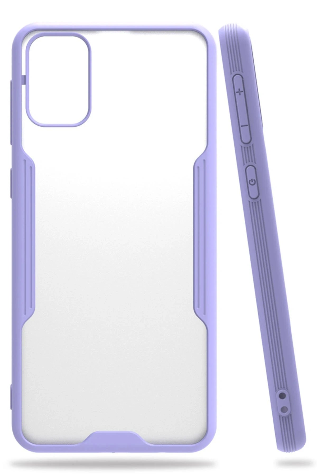 nebaktın Samsung Galaxy M31 Kılıf Platin Silikon - Lila 1