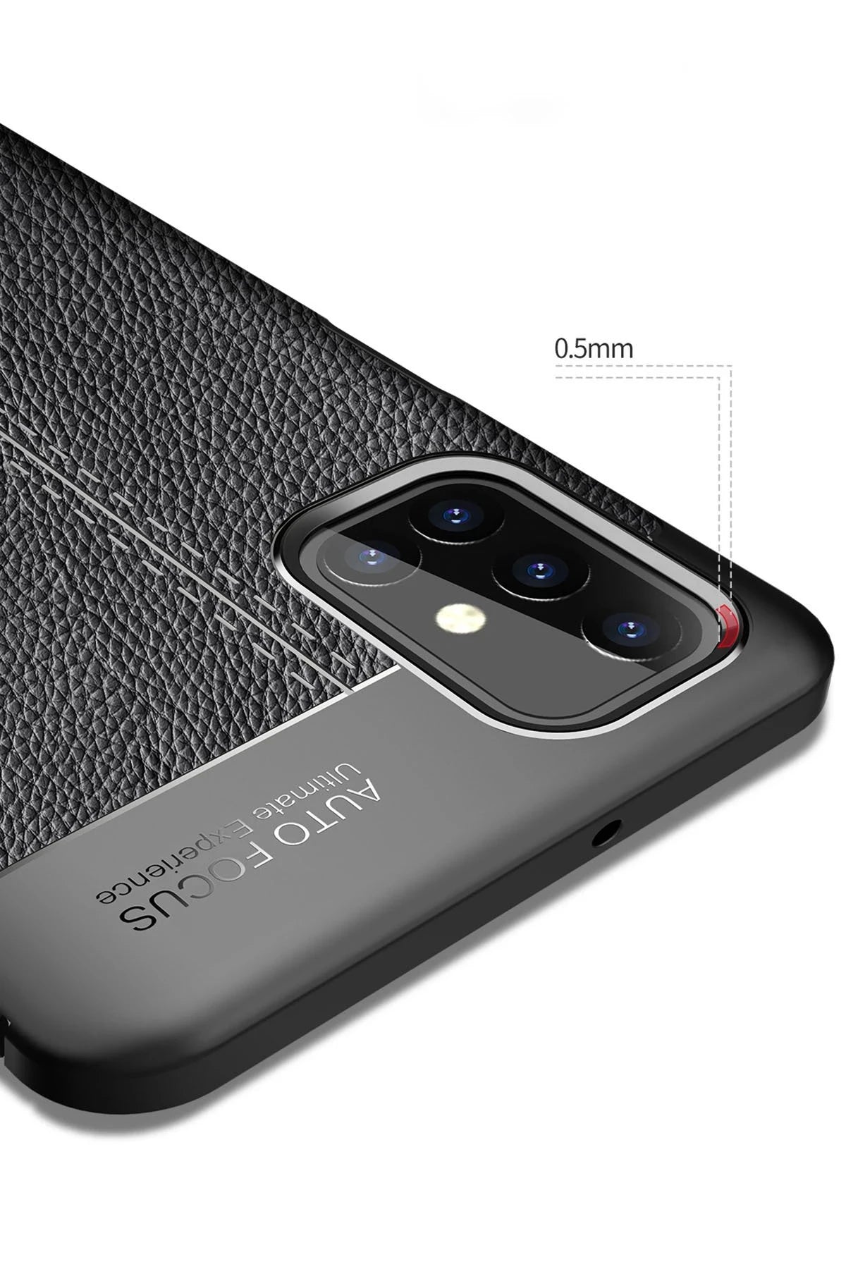 nebaktın Samsung Galaxy M31S Kılıf Auto Focus Kapak - Siyah 4