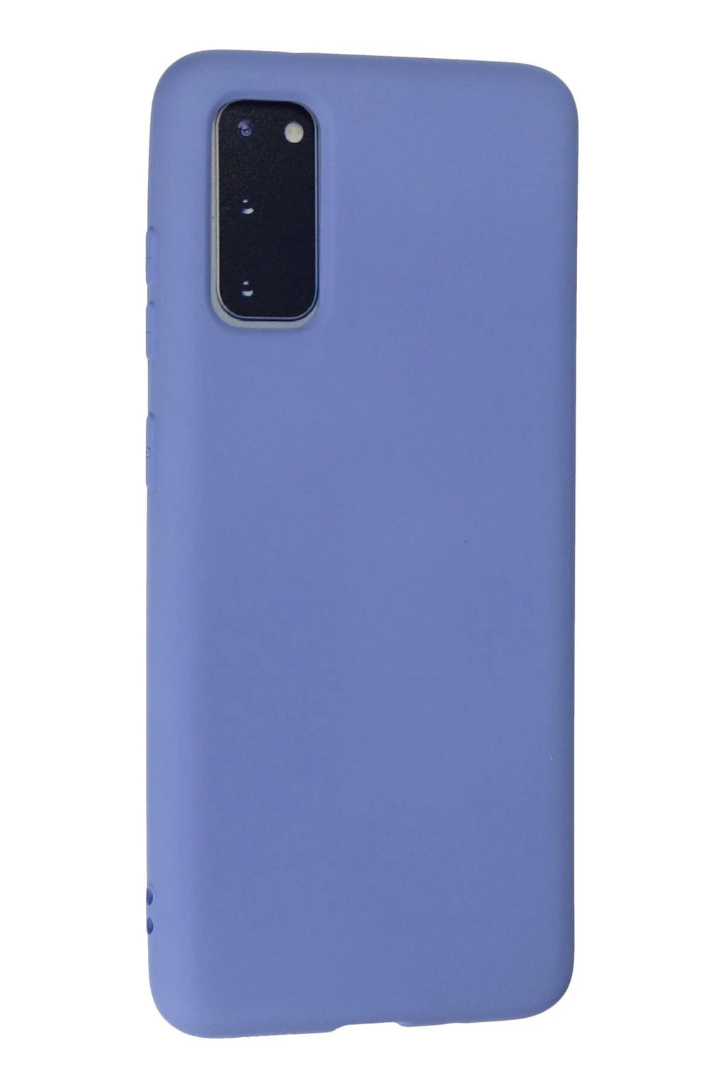 nebaktın Samsung Galaxy S20 Kılıf Nano içi Kadife Silikon - Lila 3