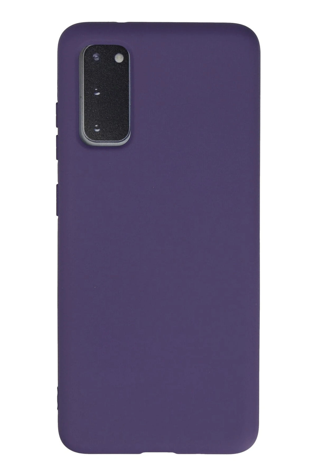 nebaktın Samsung Galaxy S20 Kılıf Nano içi Kadife Silikon - Mor 1