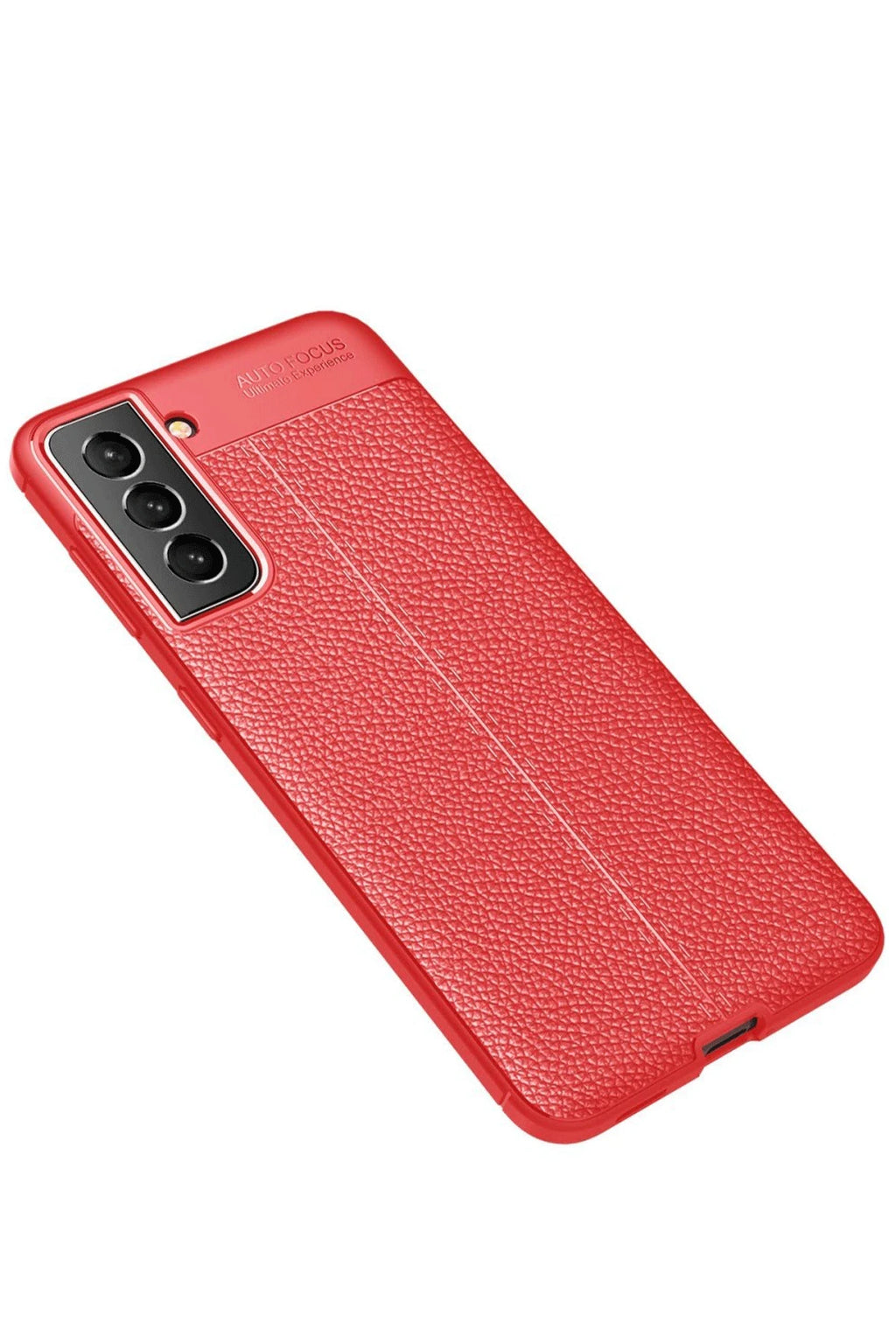 nebaktın Samsung Galaxy S21 FE Kılıf Auto Focus Kapak - Kırmızı 2