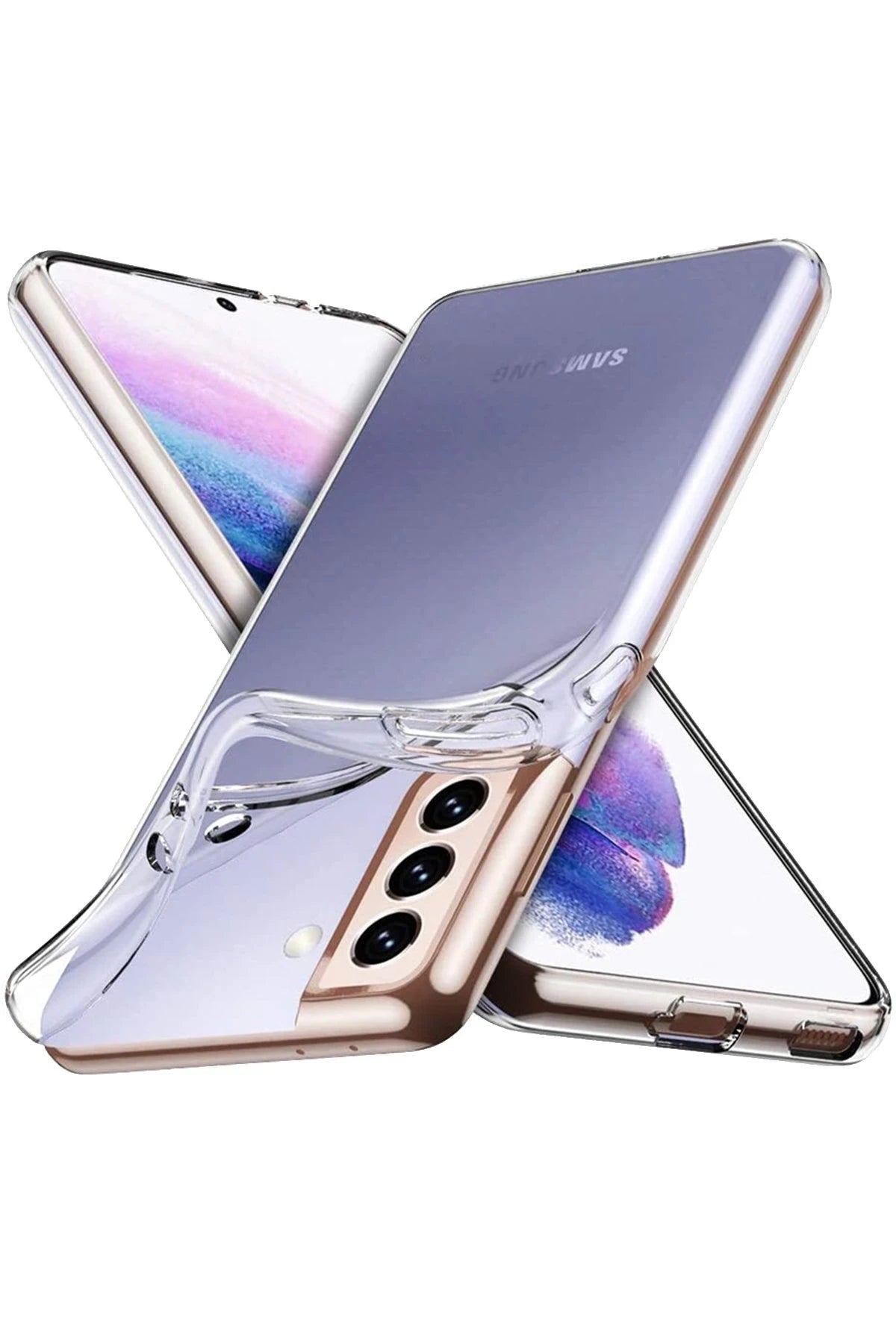 nebaktın Samsung Galaxy S23 Kılıf Lüx Şeffaf Silikon 2