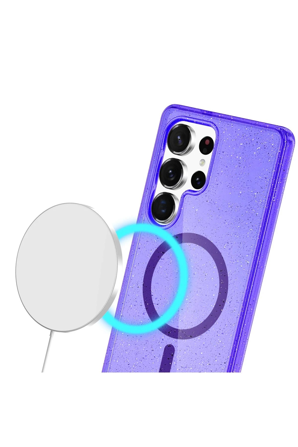 Joko Samsung Galaxy S23 Ultra Kılıf Star Magsafe Kapak - Mor 3