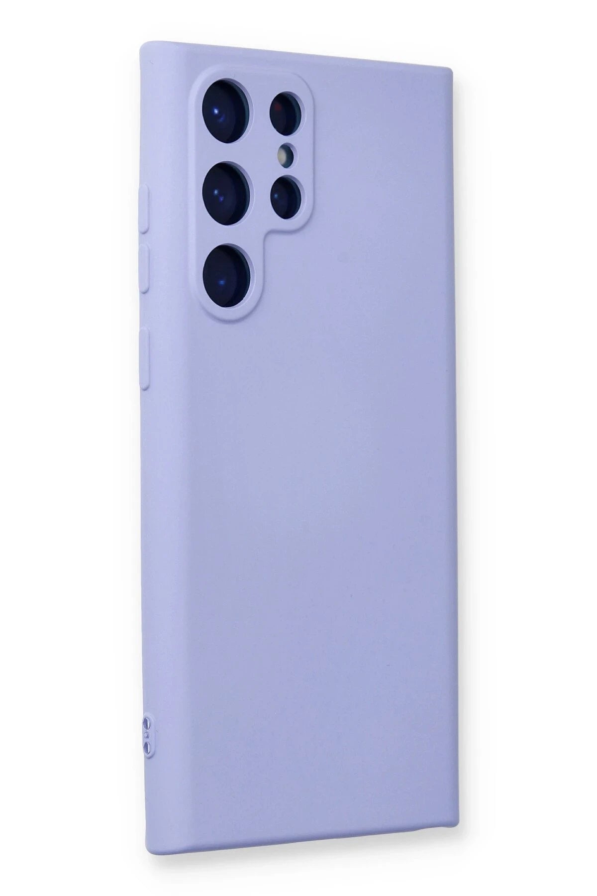 nebaktın Samsung Galaxy S23 Ultra Kılıf Nano içi Kadife Silikon - Lila 2