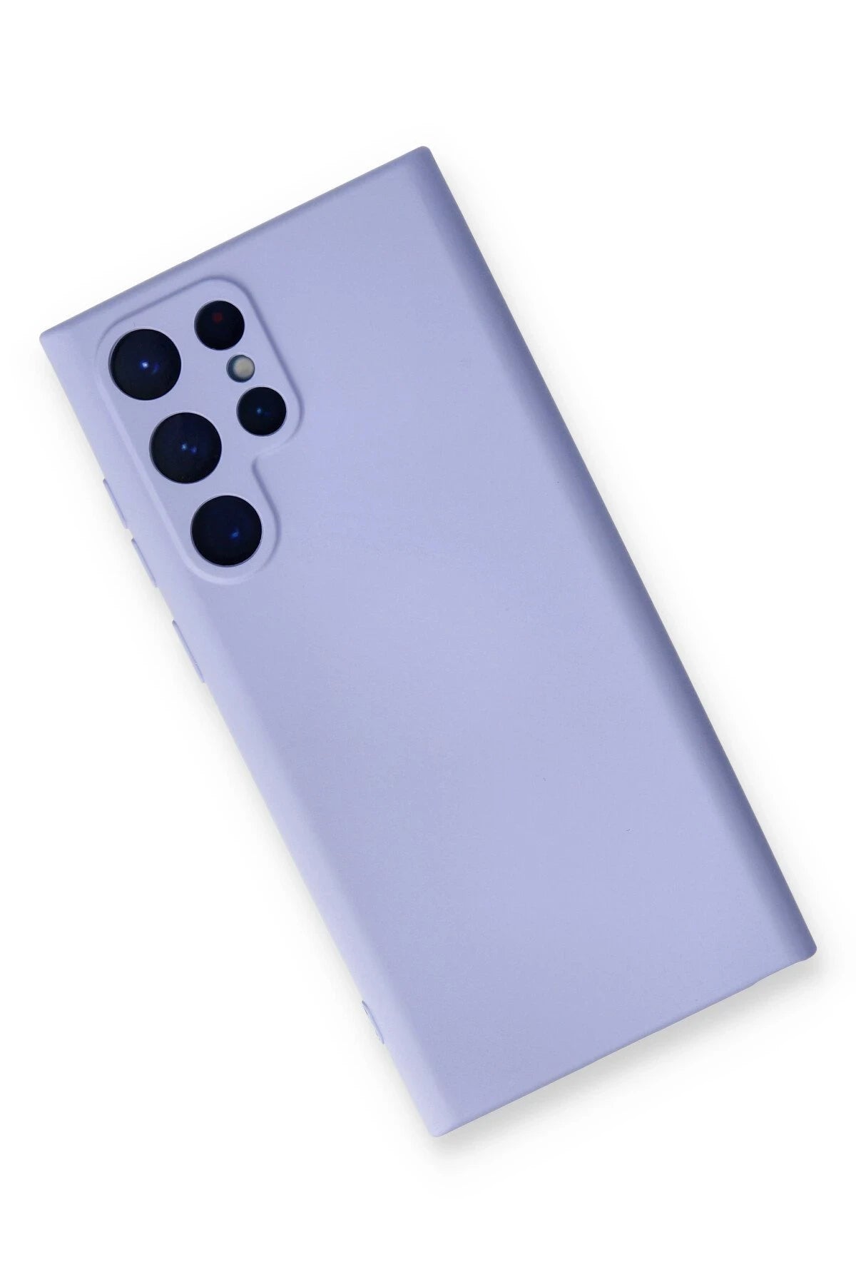 nebaktın Samsung Galaxy S23 Ultra Kılıf Nano içi Kadife Silikon - Lila 3