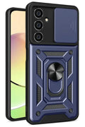 nebaktın Samsung Galaxy S24 FE Pars Lens Yüzüklü Silikon - Lacivert 1