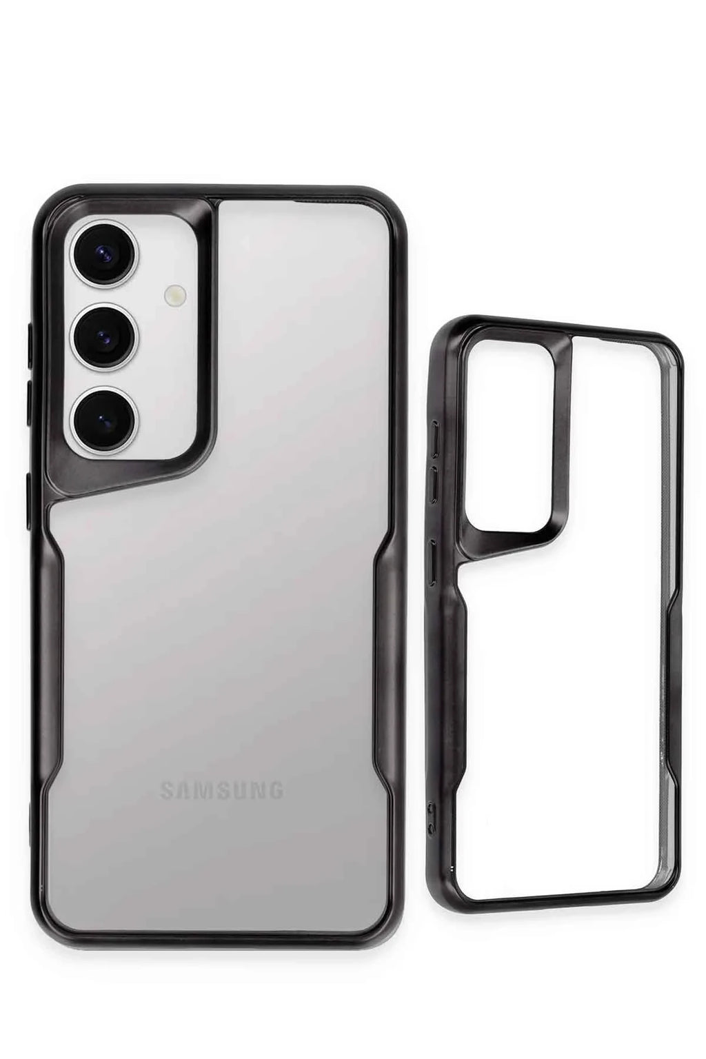 nebaktın Samsung Galaxy S24 Kılıf Boyi Silikon Kapak - Siyah 3