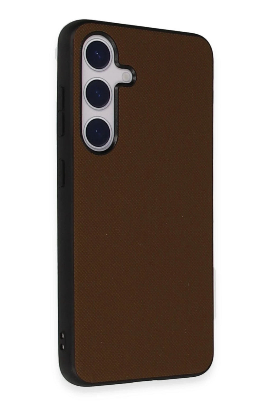 nebaktın Samsung Galaxy S24 Kılıf Taft Kapak - Kahverengi 1