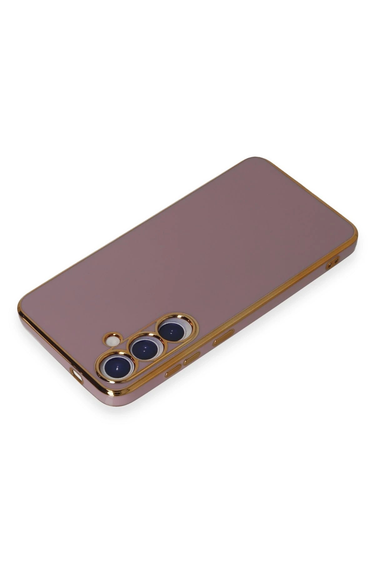 nebaktın Samsung Galaxy S24 Kılıf Volet Silikon - Mor 3