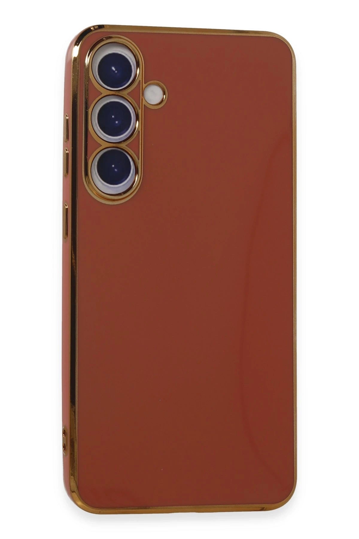 nebaktın Samsung Galaxy S24 Plus Kılıf Volet Silikon - Kırmızı 1