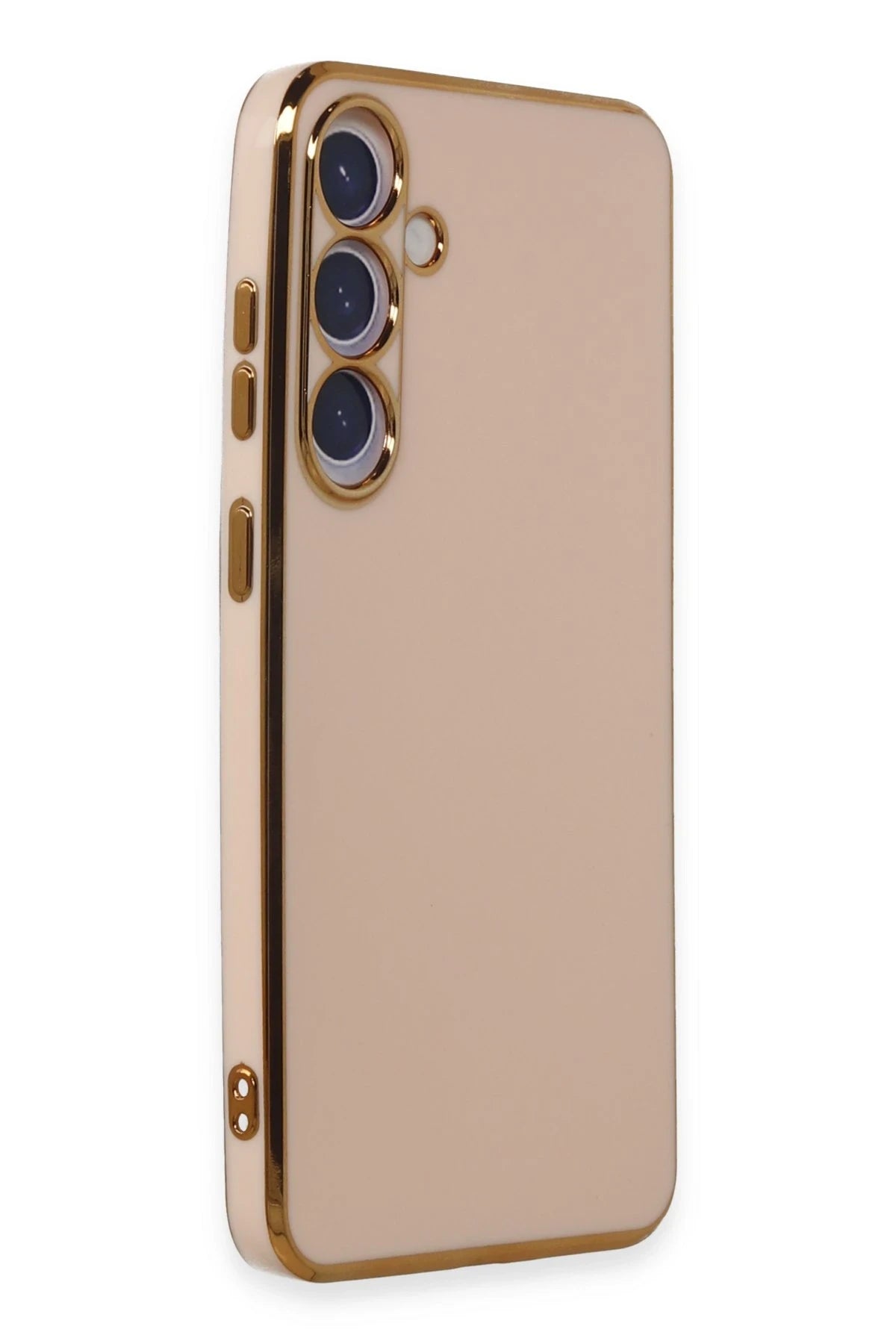 nebaktın Samsung Galaxy S24 Plus Kılıf Volet Silikon - Pembe 2