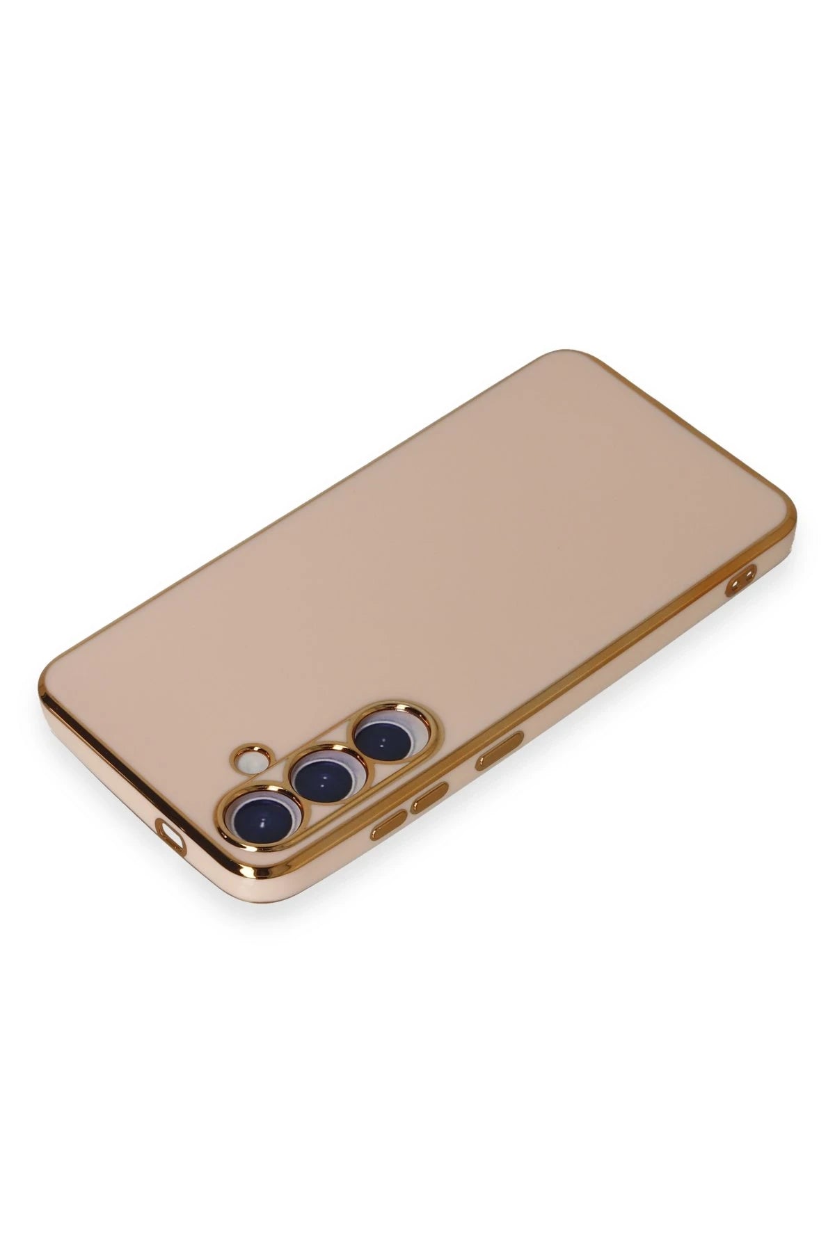 nebaktın Samsung Galaxy S24 Plus Kılıf Volet Silikon - Pembe 3