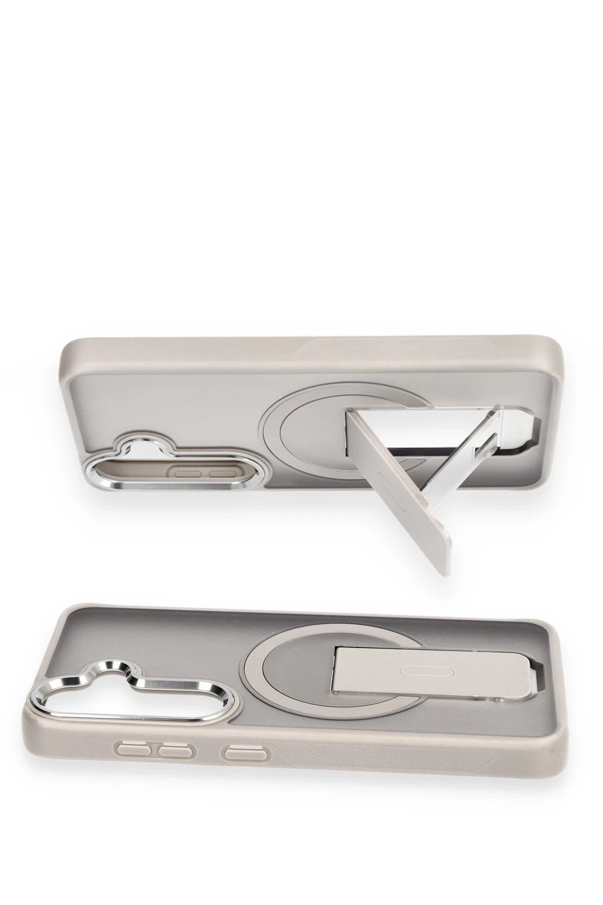 nebaktın Samsung Galaxy S24 Tork Magsafe Standlı Kapak - Lila 3