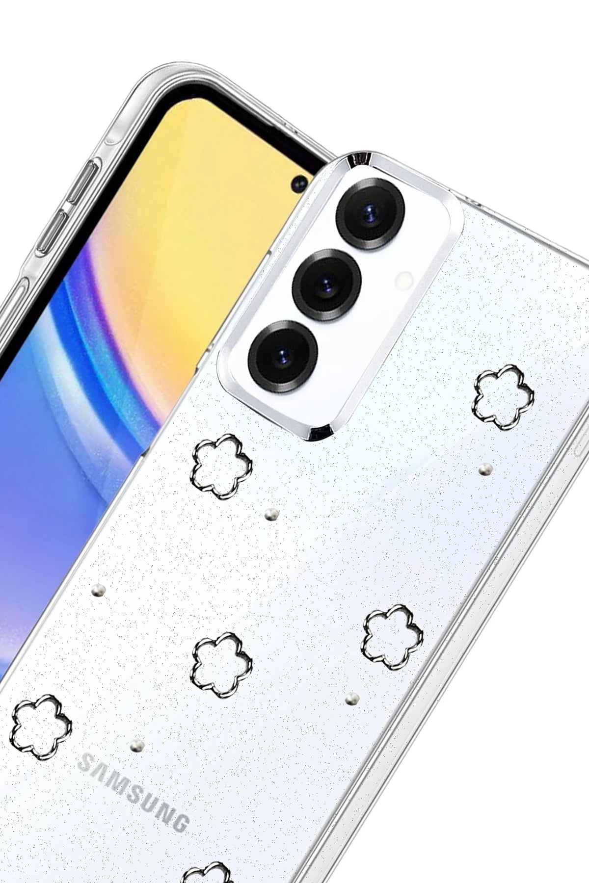nebaktın Samsung Galaxy S25 FE Fiyonk Desenli Kapak - Desen 2 3