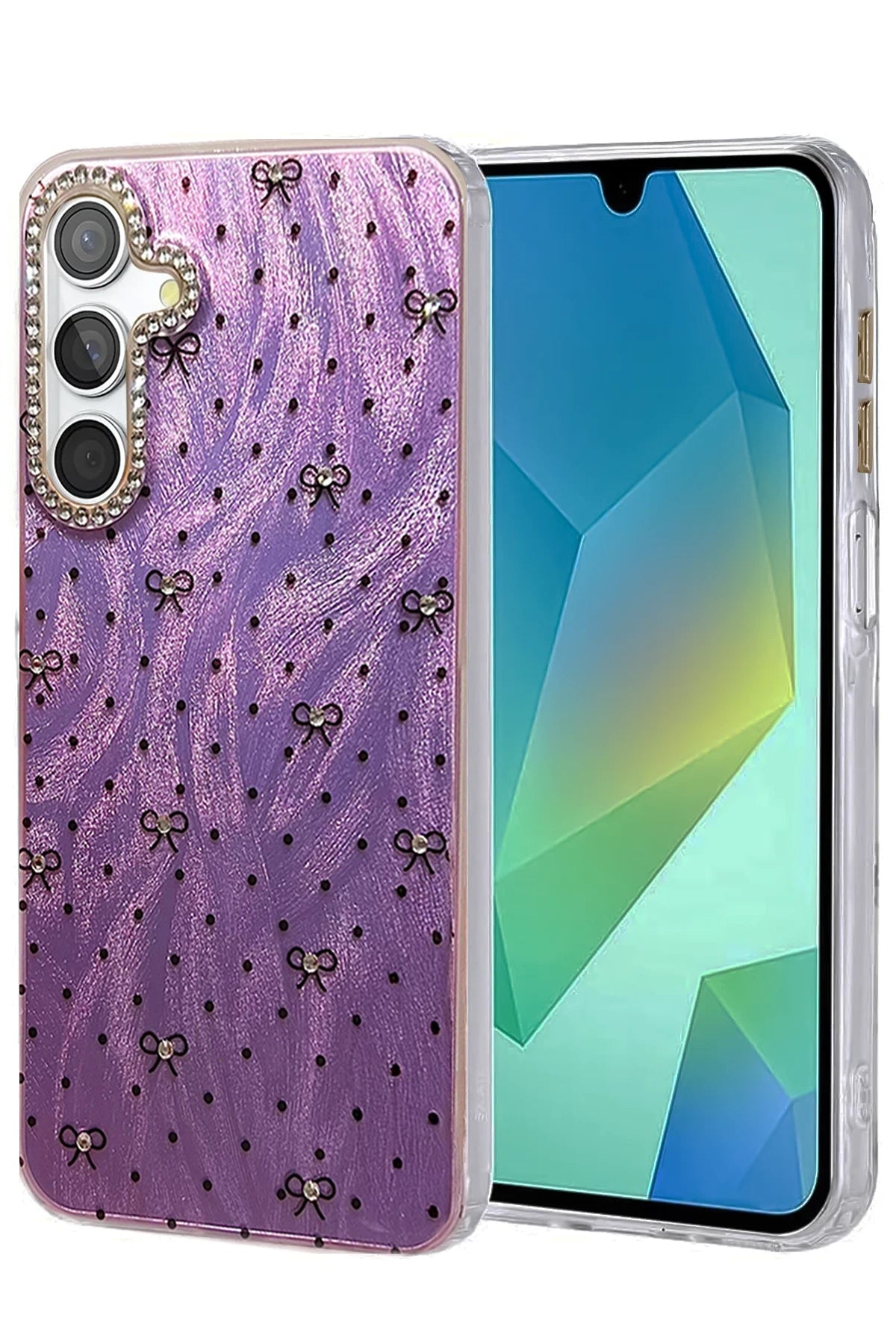 nebaktın Samsung Galaxy S25 Plus Kılıf Blade Aynalı Desenli Kapak - Desen 2 1