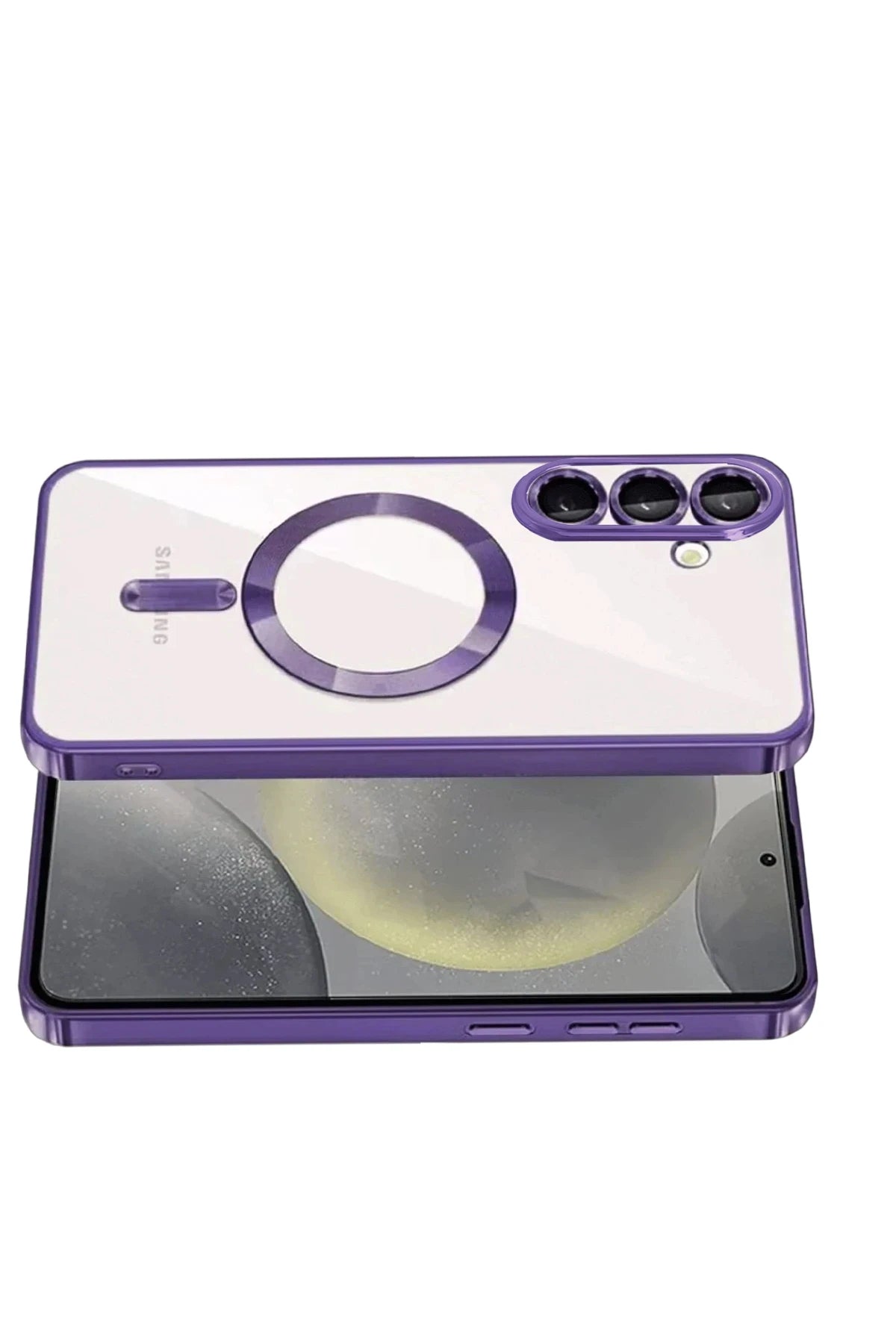 nebaktın Samsung Galaxy S26 Kross Magneticsafe Kapak - Mor 3