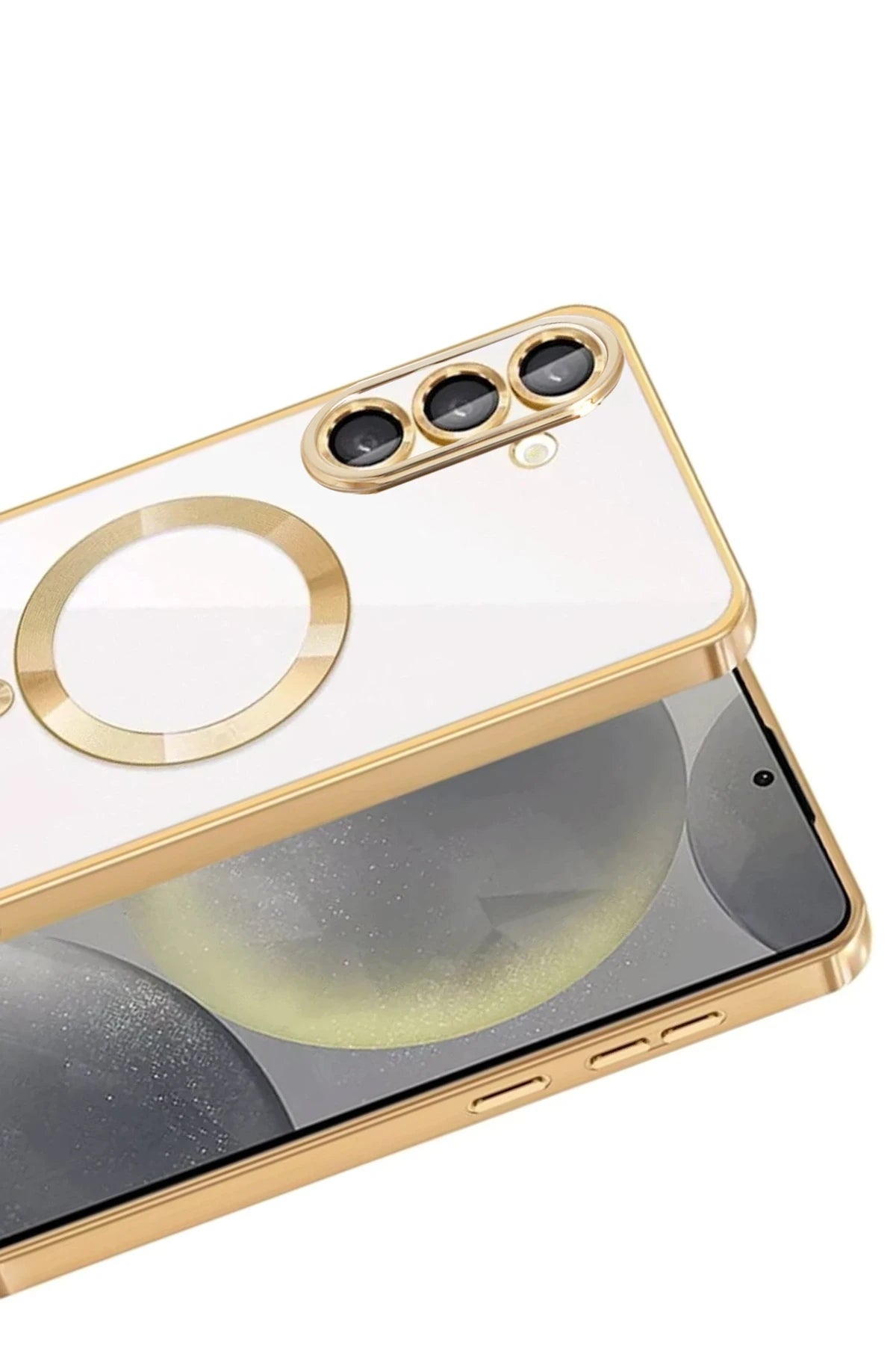 nebaktın Samsung Galaxy S26 Plus Kross Magneticsafe Kapak - Gold 2