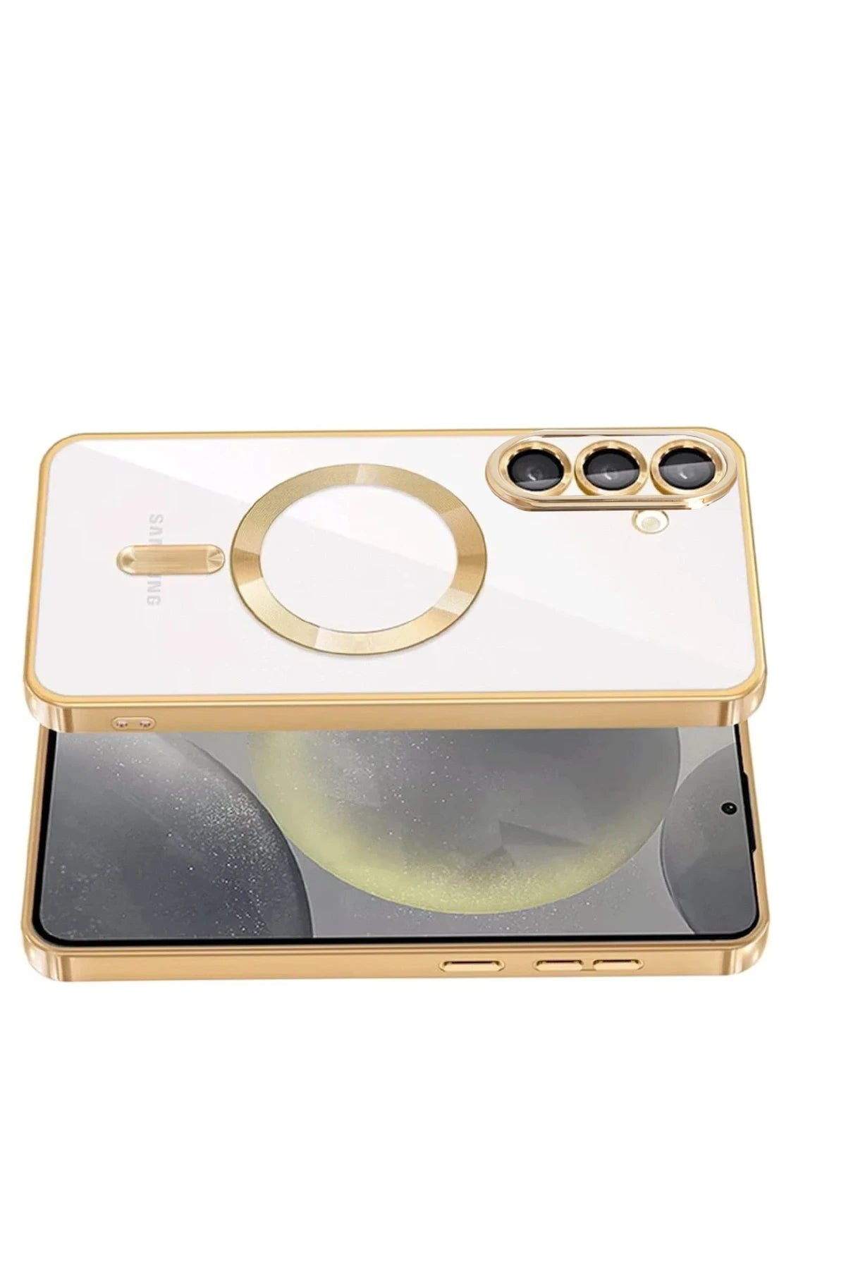 nebaktın Samsung Galaxy S26 Plus Kross Magneticsafe Kapak - Gold 3