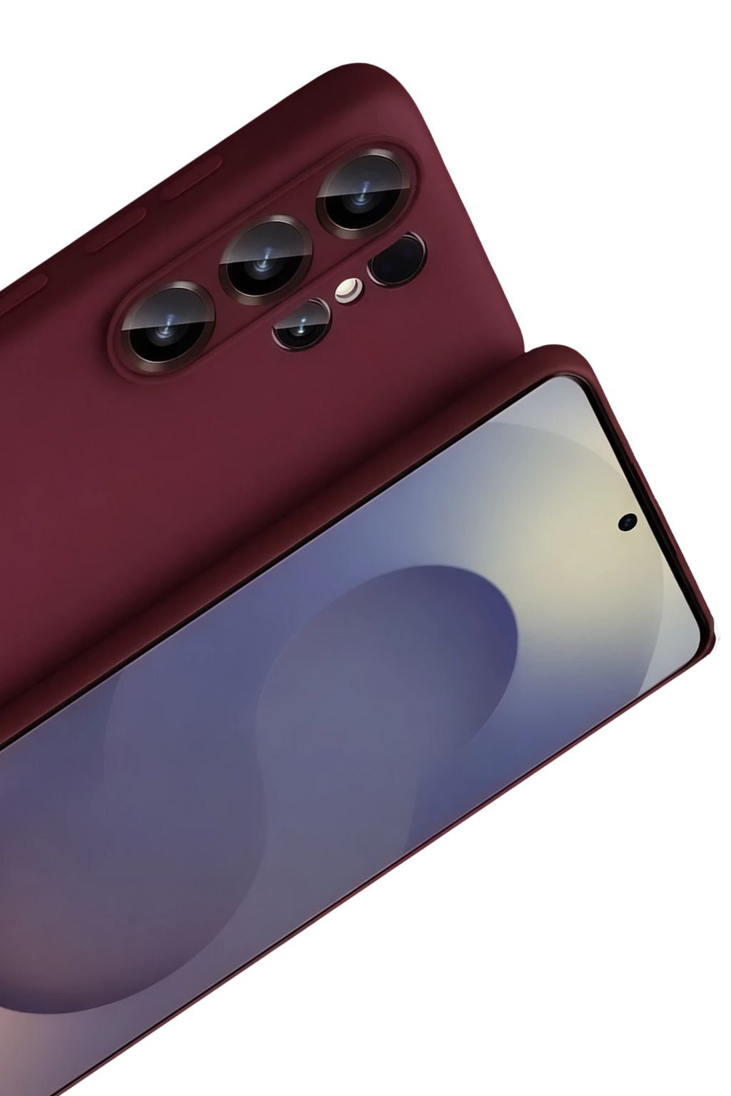 nebaktın Samsung Galaxy S26 Ultra First Silikon - Bordo 3