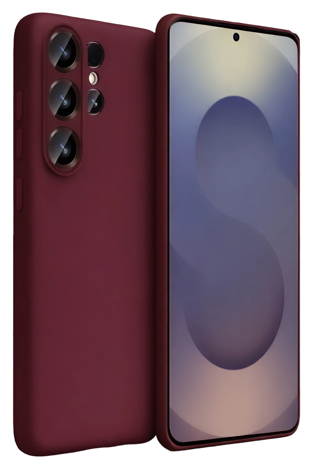 nebaktın Samsung Galaxy S26 Ultra First Silikon - Bordo 1