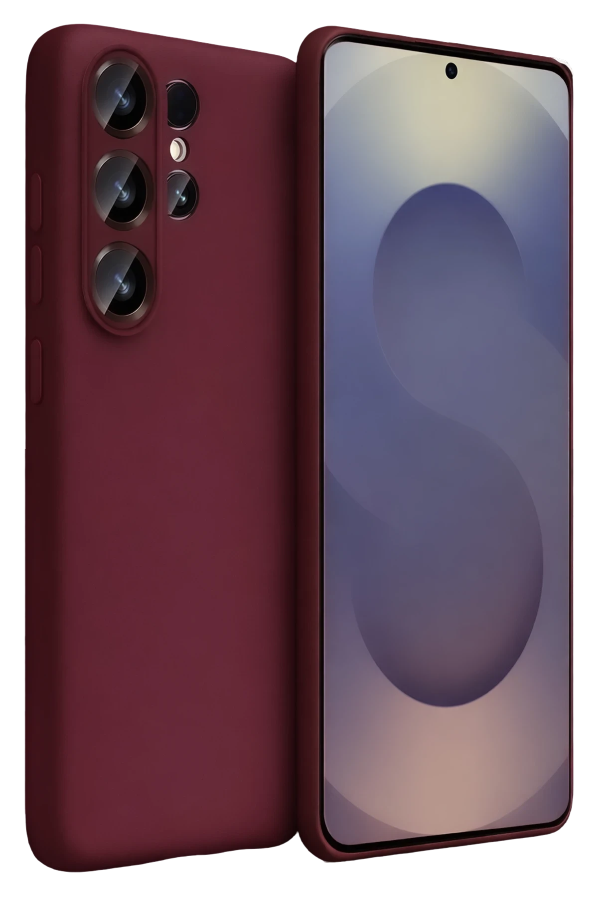nebaktın Samsung Galaxy S26 Ultra First Silikon - Bordo 1