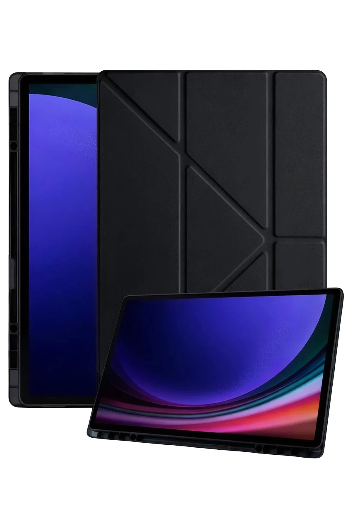 nebaktın Samsung Galaxy Tab A11 Kalemlikli Mars Tablet Kılıfı - Siyah 1