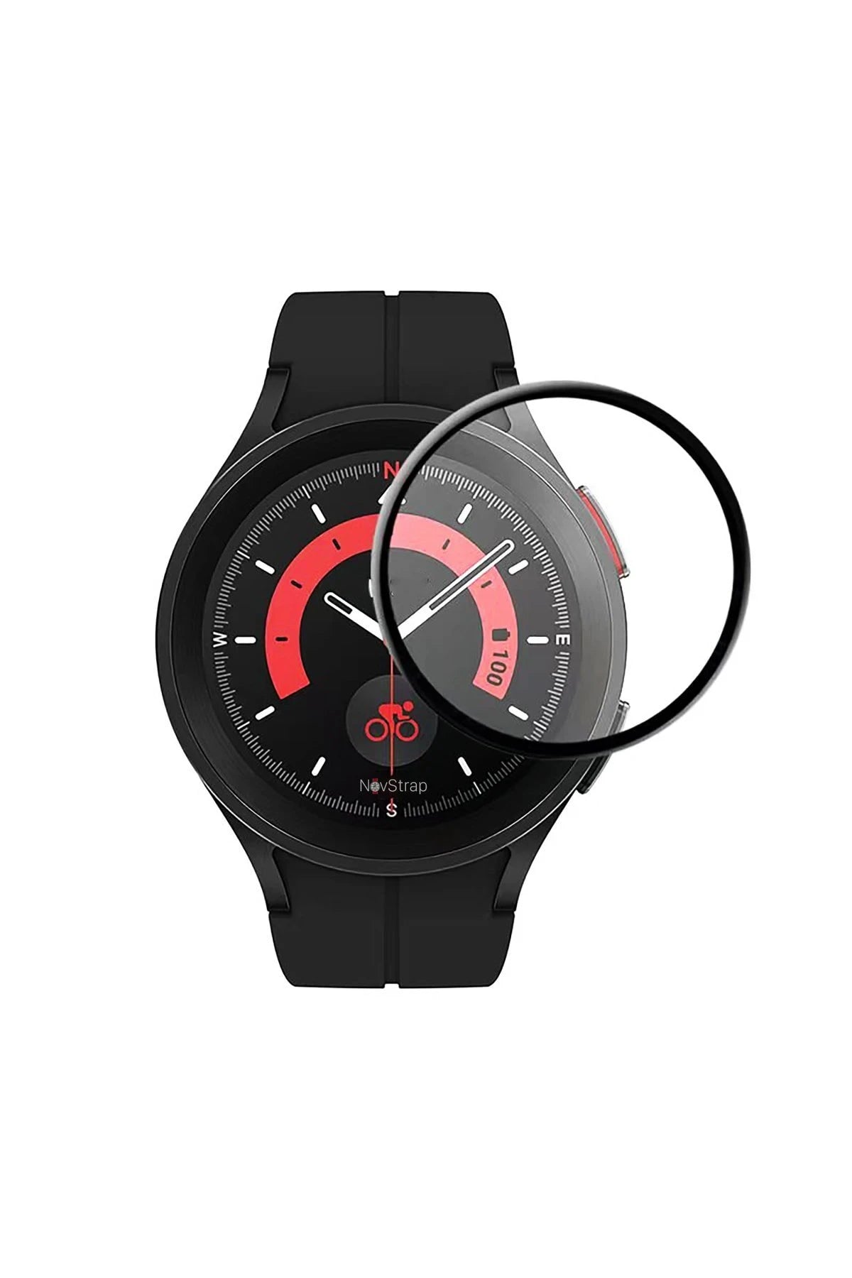 nebaktın Samsung Galaxy Watch 4 42mm Polymer Nano Ekran Koruyucu - Şeffaf 2