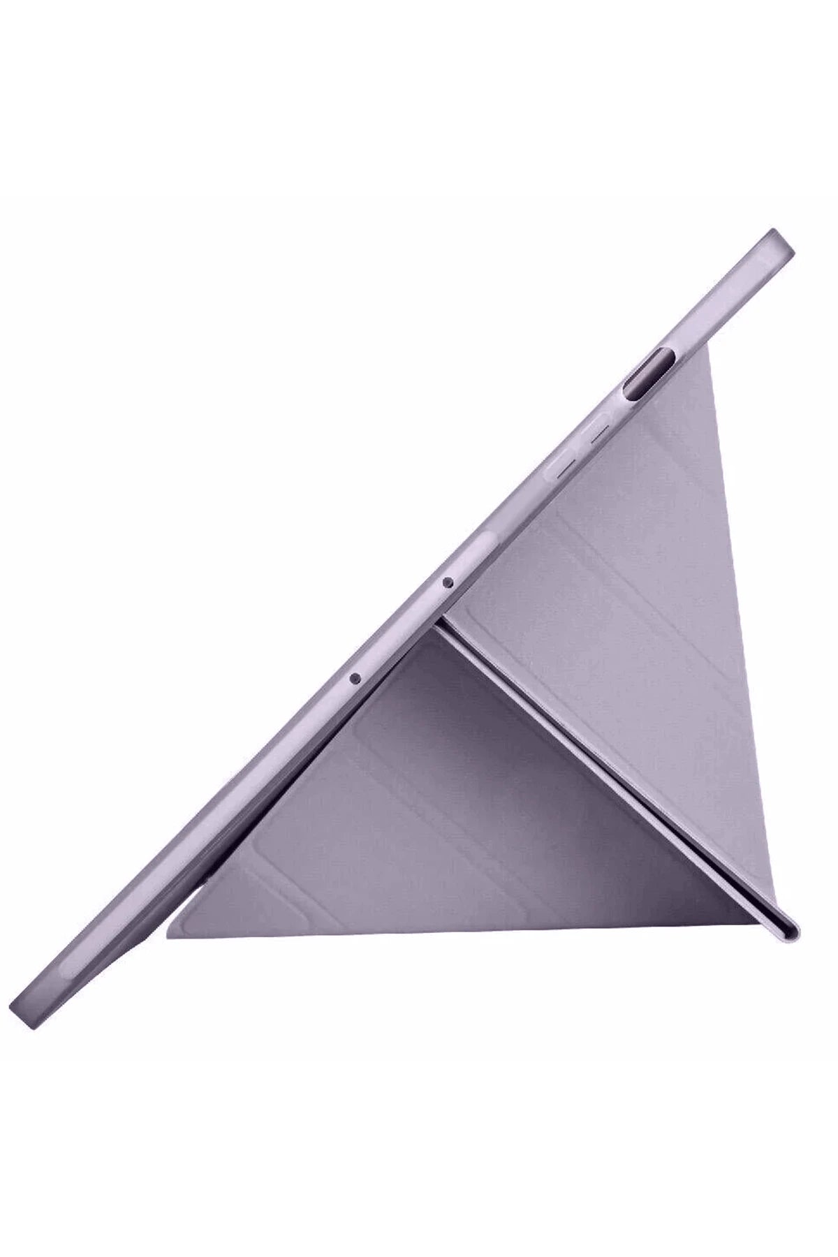 nebaktın Samsung Galaxy X610 Tab S9 FE Plus 12.4 Kılıf Kalemlikli Mars Tablet Kılıfı - Lila 2