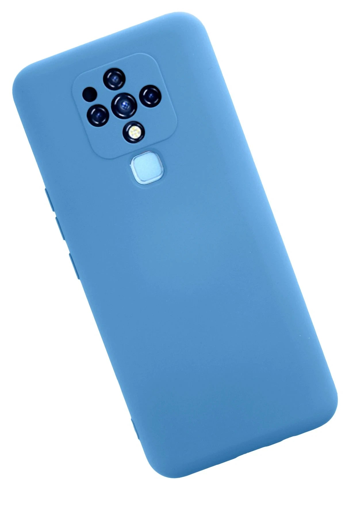 nebaktın Tecno Camon 16 Kılıf Nano içi Kadife Silikon - Mavi 2