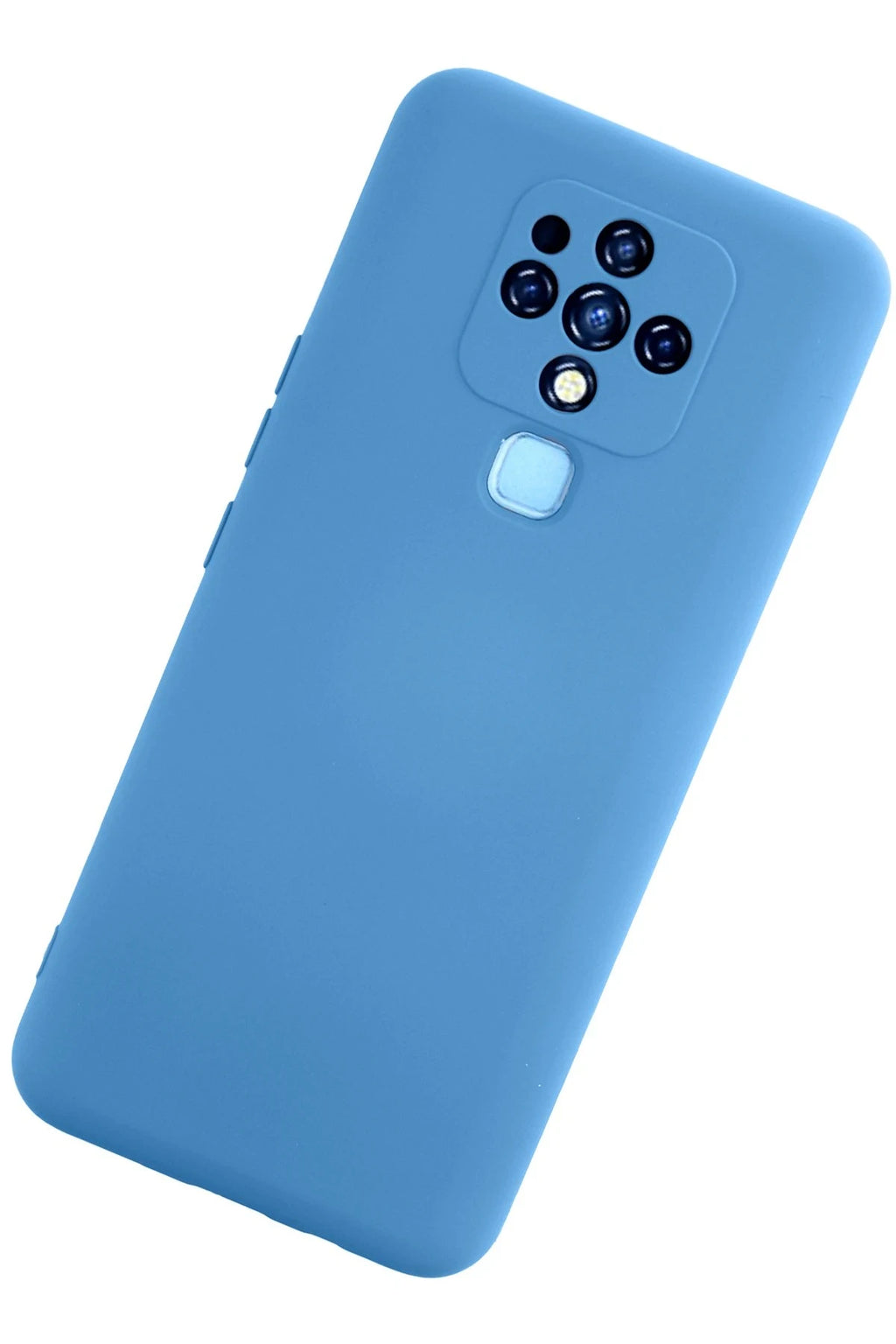 nebaktın Tecno Camon 16 Kılıf Nano içi Kadife Silikon - Mavi 3