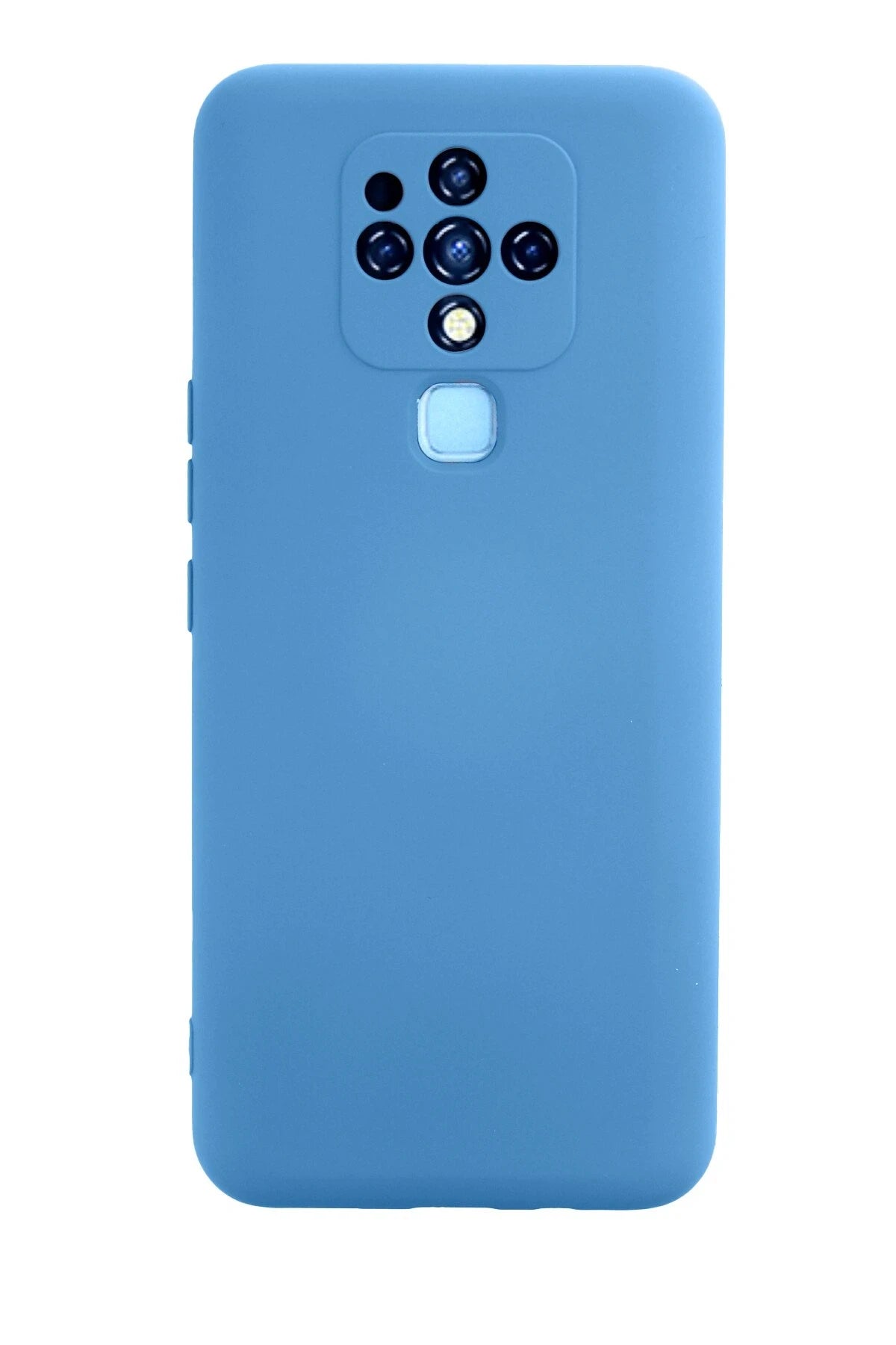 nebaktın Tecno Camon 16 Kılıf Nano içi Kadife Silikon - Mavi 1