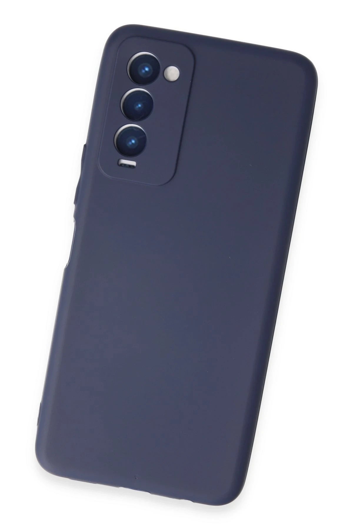nebaktın Tecno Camon 18 Kılıf First Silikon - Lacivert 3