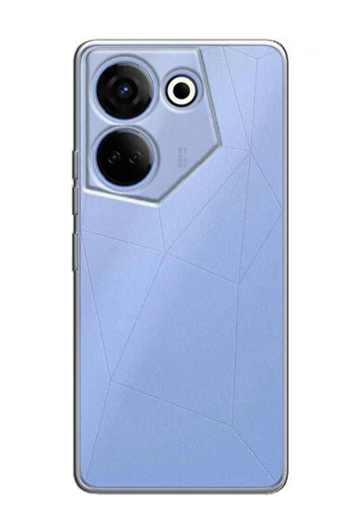 nebaktın Tecno Camon 20 Pro 5G Kılıf Lüx Şeffaf Silikon 1