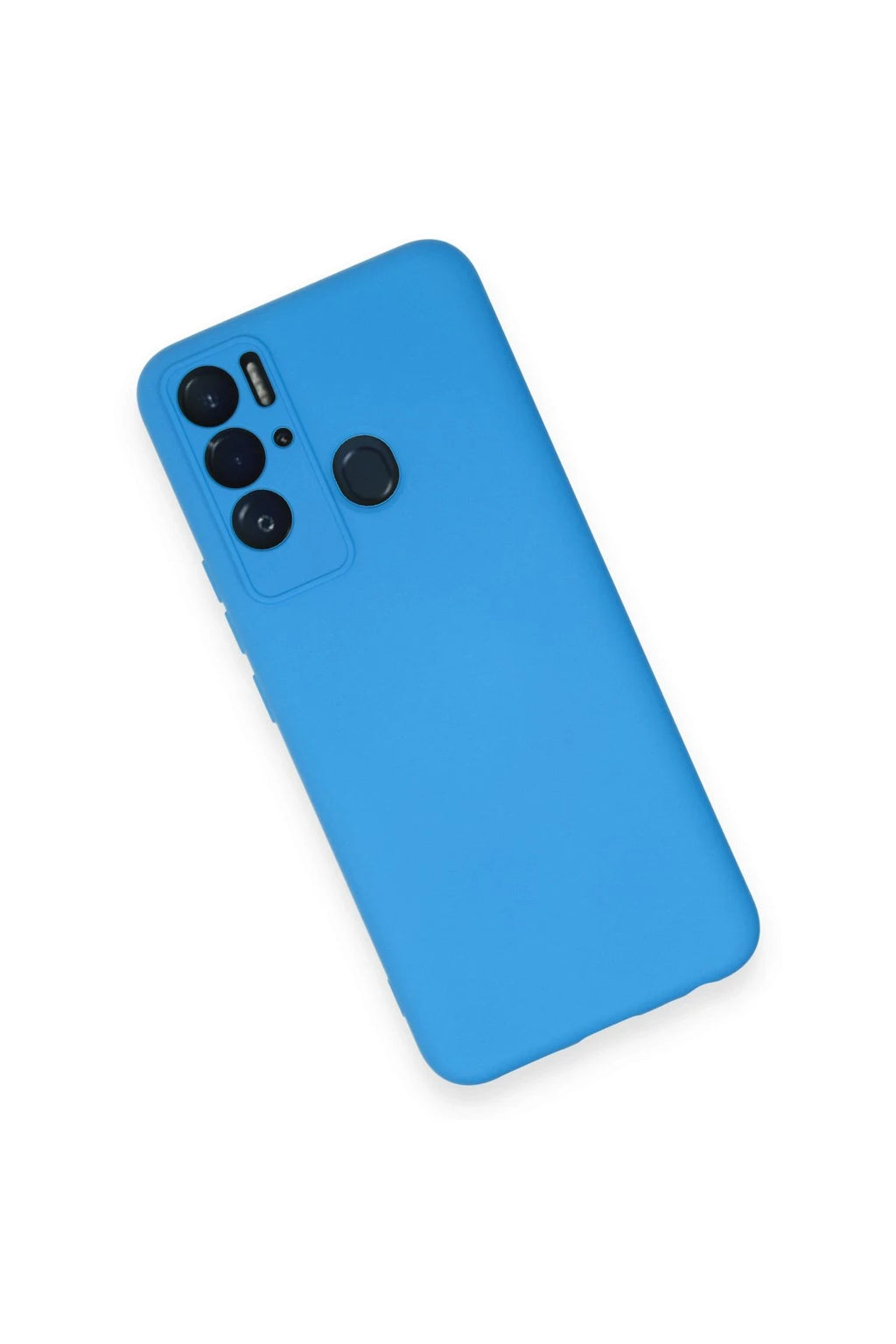 nebaktın Tecno Pova Neo Kılıf Nano içi Kadife Silikon - Mavi 3