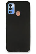 nebaktın Tecno Spark 7T Kılıf First Silikon - Siyah 1