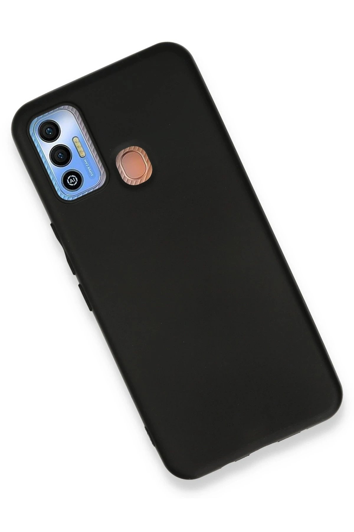 nebaktın Tecno Spark 7T Kılıf First Silikon - Siyah 3