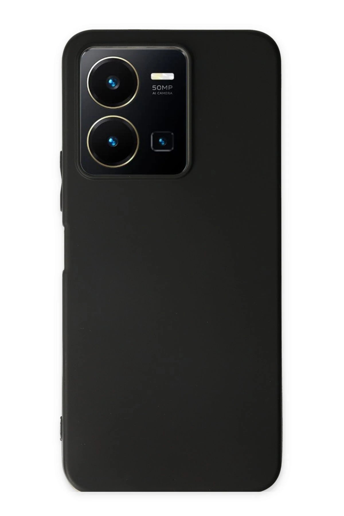nebaktın Vivo Y35 Kılıf First Silikon - Siyah 1