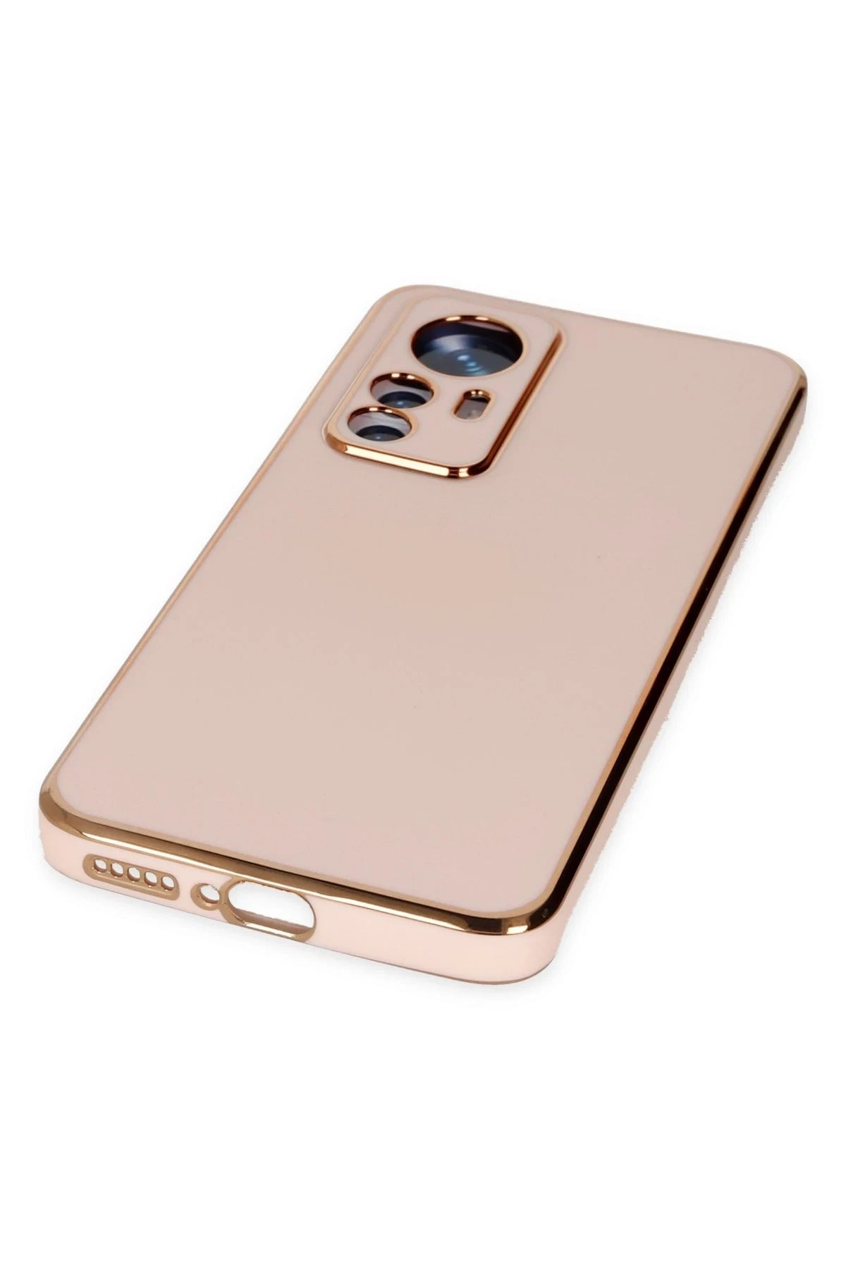 nebaktın Xiaomi Mi 12T Pro Kılıf Volet Silikon - Pembe 5